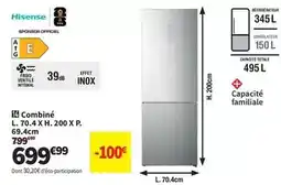 Conforama Hisense - combiné offre