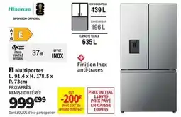 Conforama Hisense - multiportes offre