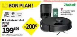 Conforama Irobot - aspirateur robot laveur offre