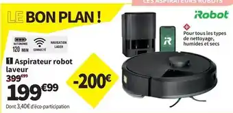 Conforama Irobot - aspirateur robot laveur offre