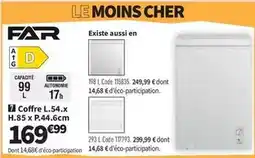 Conforama Far - coffret l.54 x h.85 x p.44.6cm offre