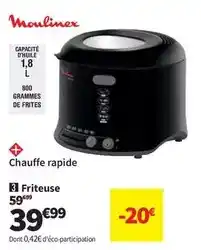 Conforama Moulinex - friteuse offre