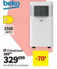 Conforama Beko - climatiseur offre