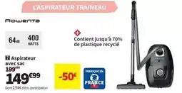 Conforama Rowenta - aspirateur avec sac offre