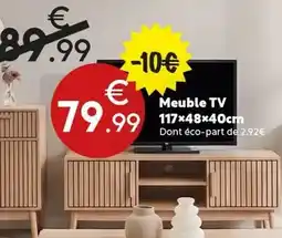 Maxi Bazar Meuble tv 117x48x40cm offre