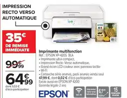 Carrefour EPSON Imprimante multifonction offre