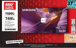 Carrefour SAMSUNG Téléviseur OLED 4K offre