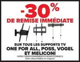 Carrefour Sur tous les supports tv one for all offre