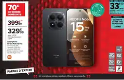 Carrefour REDMI Note 15 Pro Smartphone offre