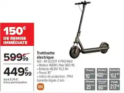 Carrefour Trottinette électrique offre