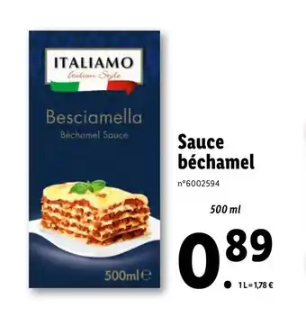 Sauce béchamel