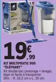 E.Leclerc Facile - kit multipratic duo offre