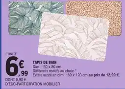 E.Leclerc Dim - tapis de bain offre