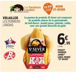 E.Leclerc St sever - poulet fermier jaune offre