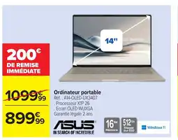 Carrefour ASUS Ordinateur portable offre