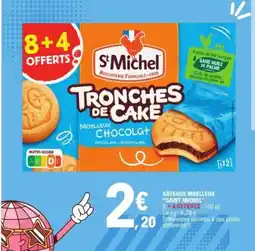 E.Leclerc SAINT MICHEL Gâteaux moelleux offre