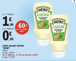 E.Leclerc HEINZ Sauce salade caesar offre