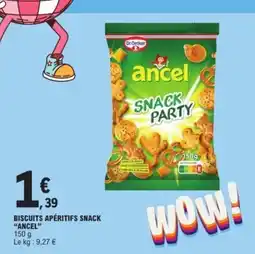 E.Leclerc ANCEL Biscuits apéritifs snack offre