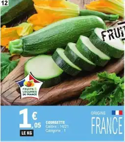 E.Leclerc Courgette offre
