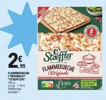 E.Leclerc STOEFFLER Flammekueche l'originale offre