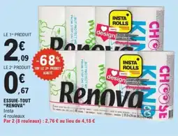 E.Leclerc RENOVA Essuie-tout offre