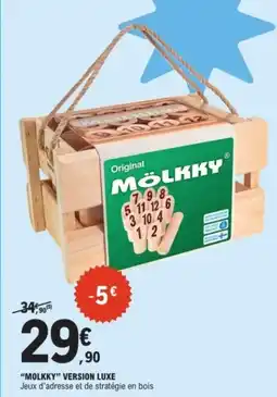 E.Leclerc MOLKKY Version luxe offre