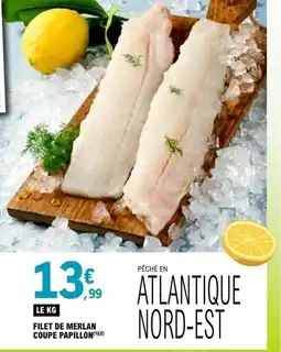 E.Leclerc Filet de merlan coupe papillon offre