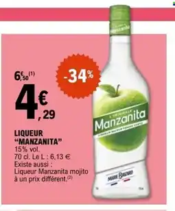 E.Leclerc MANZANITA Liqueur offre