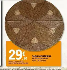 E.Leclerc Tapis d'extérieur offre