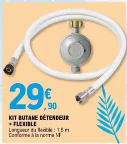 E.Leclerc Kit butane détendeur + flexible offre
