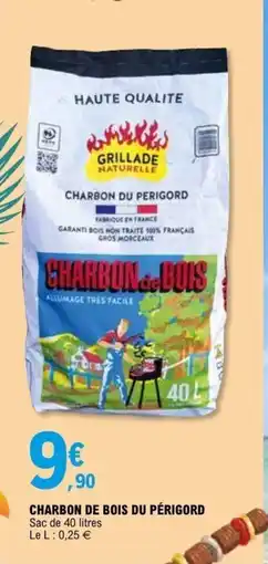 E.Leclerc Charbon de bois du périgord offre