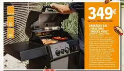 E.Leclerc Barbecue gaz 3 brûleurs enders hyde offre