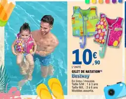 E.Leclerc BESTWAY Gilet de natatio offre