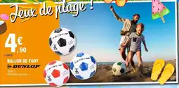E.Leclerc DUNLOP Ballon de foot offre
