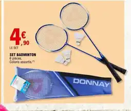 E.Leclerc Set badminton offre