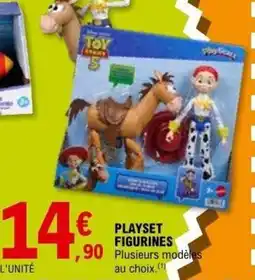 E.Leclerc Playset figurines offre