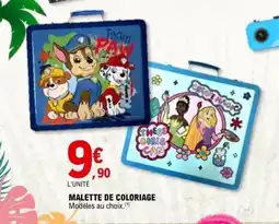 E.Leclerc Malette de coloriage offre