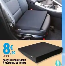 E.Leclerc Coussin rehausseur à mémoire de forme offre
