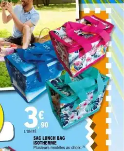 E.Leclerc Sac lunch bag isotherme offre