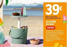 E.Leclerc KETER Glacière go-bar offre