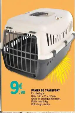E.Leclerc Panier de transport offre