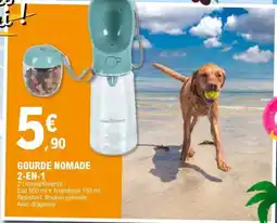E.Leclerc Gourde nomade 2-en-1 offre