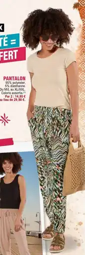 E.Leclerc Pantalon offre