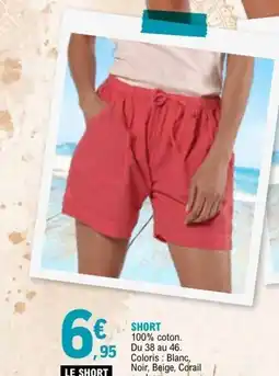 E.Leclerc Short offre