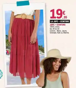 E.Leclerc Jupe + ceinture offre