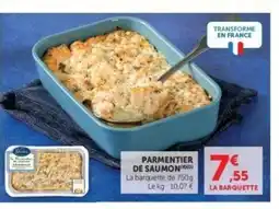 Hyper U Parmentier de saumon offre