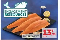 Hyper U Filet de truite offre