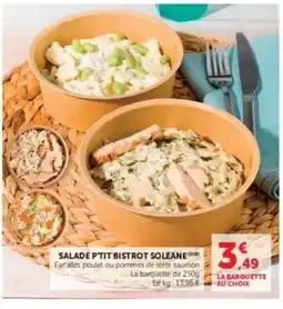 Hyper U Salade p'tit bistrot soleane offre