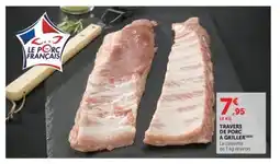 Hyper U Travers de porc a griller offre