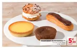 Hyper U Assortiment de patisseries offre